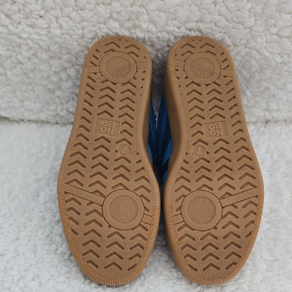 No Boundaries Teal and Brown Sneakers - Picture 6 of 7